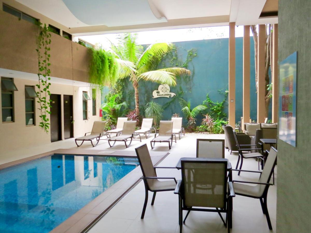 Palmarena Rooms & Residences - Long Stay Comfort With Parking, Sauna, Gym & Pool - Steps From 5Th Avenue Плайя-дель-Кармен Екстер'єр фото